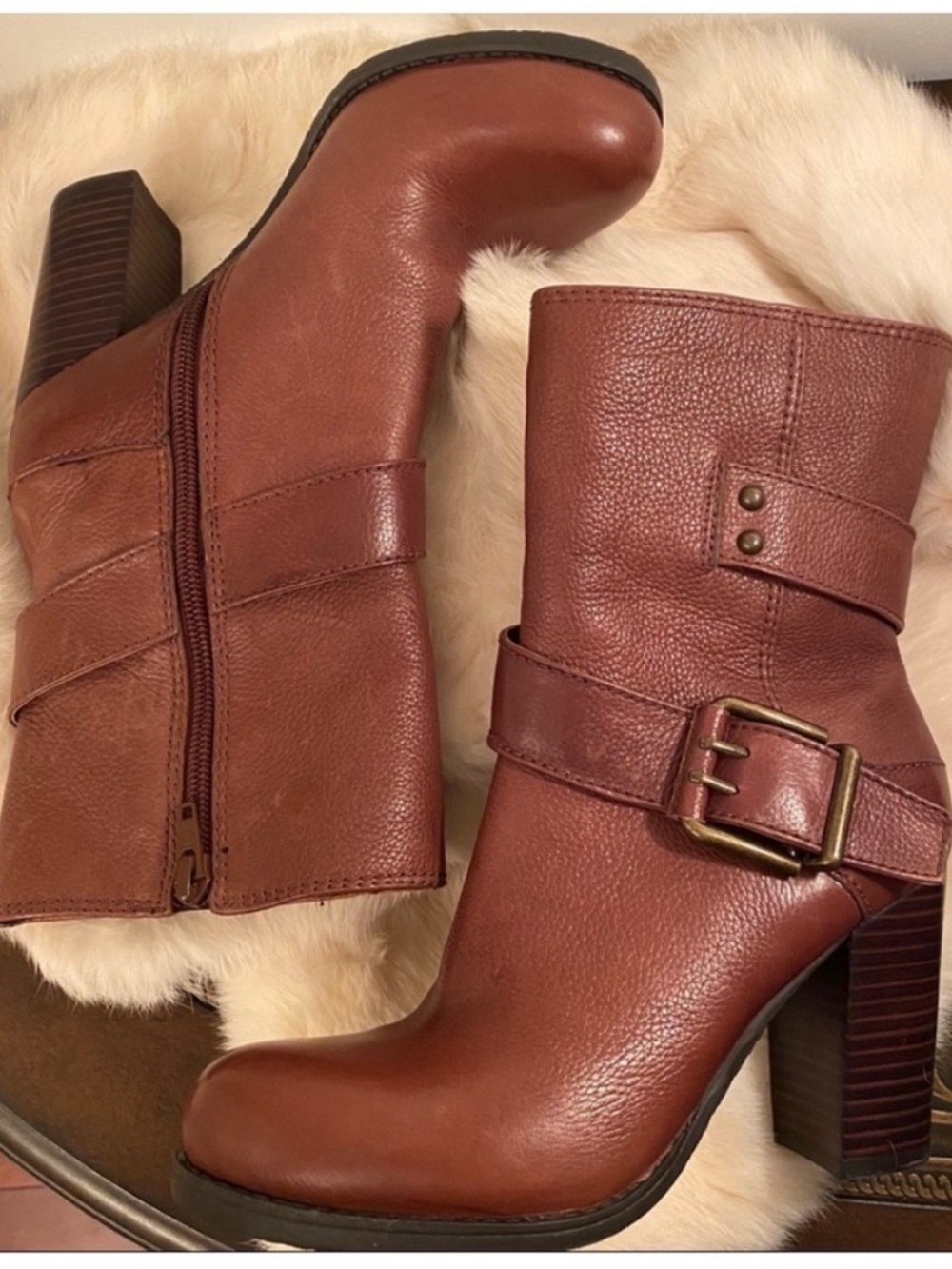 Nine West Brown Cyclone Boot